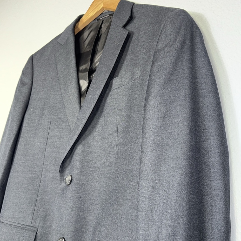 Egara Orange 35R Extreme Slim Classic Dark Grey Men's Suit‎